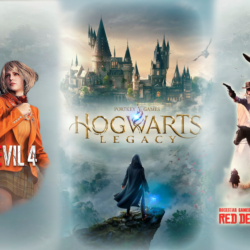 ✅ Hogwarts Legacy   RDR 2   Residet Evil 4 (2023)