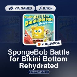 SpongeBob Battle for Bikini Bottom Rehydrated (Xbox Ключ) АРГЕНТИНА   ПОДАРОК