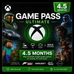 Xbox Game Pass ULTIMATE 4.5 Месяцы Активация *Предложение ограничено по времени*