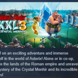 Asterix & Obelix XXL 3 - The Crystal Menhir STEAM KEY