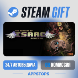 💣 The Binding of Isaac: Rebirth Steam Gift · АВТОДОСТАВКА · РОССИЯ   СНГ