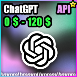 ChatGPT OpenAi GPT 5.6 API 0$ - 120$ API Кредиты 3.5