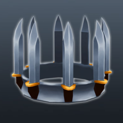 🔑❤️⭐Roblox key⭐Knife Crown - Murder Mystery 2✨🌍🉐