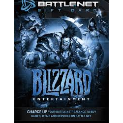 Blizzard 5-10-20$ (USD) Battle.net Gift Card