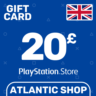 Карта Пополнения PSN 20 Фунтов (GBP) Великобритания