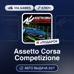 Assetto Corsa Competizione (Steam Ключ) СНГ-МИР (не все страны)   ПОДАРОК