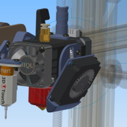 3D Крепления BIQU H2 на 3D-принтер Creality Ender-3