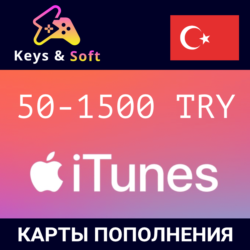iTunes🔥Gift Card 50-1500 TL🇹🇷 (Турция)