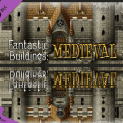 ✅RPG Maker VX Ace Fantastic Buildings: Medieval ⭐Steam⭐