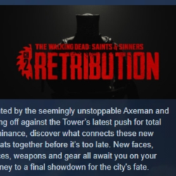 The Walking Dead Saints &amp; Sinners Chapter 2 Retribution АВТОДОСТАВКА STEAM GLOBAL