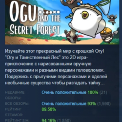 Огу и Таинственный Лес АВТОДОСТАВКА STEAM GLOBAL МГНОВЕННО ЛИЦЕНЗИЯ