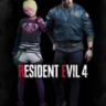 Resident Evil 4 костюм Леона и Эшли Повседневный стиль