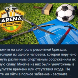 Arena Renovation АВТОДОСТАВКА STEAM GLOBAL МГНОВЕННО ЛИЦЕНЗИЯ