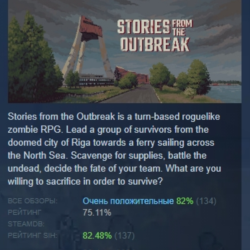Stories from the Outbreak АВТОДОСТАВКА STEAM GLOBAL МГНОВЕННО ЛИЦЕНЗИЯ