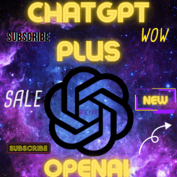 ChatGPT 5 PLUS    НА ВАШ АККАУНТ/ПОЧТУ - 1 месяц