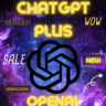ChatGPT 5 PLUS    НА ВАШ АККАУНТ/ПОЧТУ - 1 месяц