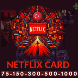 NETFLIX ПОДАРОЧНАЯ КАРТА 100 / 200 / 250 / 500 / 1000 ЛИРА | ТУРЦИЯ