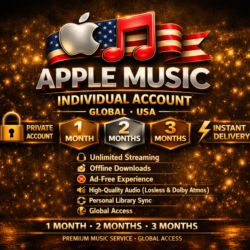 🍎🎵АККАУНТ🔥APPLE🎶 ГЛОБАЛЬНЫЙ 💥MUSIC2/3МЕСЯЦА ДОСТУП К ПОЧТЕ🎵 ГАРАНТИ💯🎧
