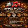 АККАУНТ  APPLE   ГЛОБАЛЬНЫЙ   MUSIC2/3МЕСЯЦА ДОСТУП К ПОЧТЕ   ГАРАНТИ