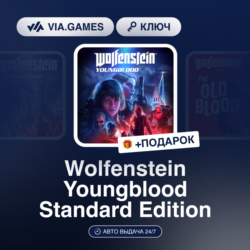 Wolfenstein Youngblood Standard Edition (Steam Ключ) СНГ-МИР (БЕЗ РФ)   ПОДАРОК