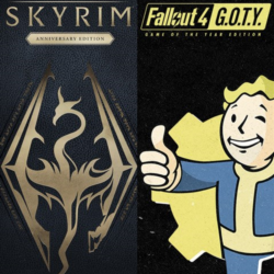 Skyrim Anniversary   Fallout 4 GOTY Bundle xbox активац