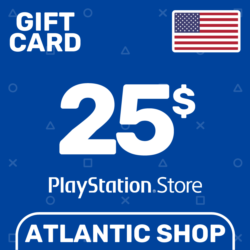 Карта Пополнения PSN 25$ (USD) США
