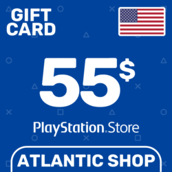 Карта Пополнения PSN 55$ (USD) США