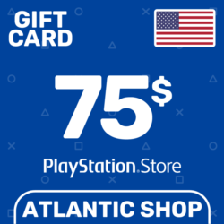 Карта Пополнения PSN 75$ (USD) США