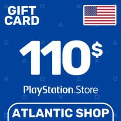 Карта Пополнения PSN 110$ (USD) США