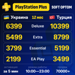🔴СУПЕР ЦЕНА +СУПЕРБЫСТРО 🔴PS PLUS | EA PLAY 1-12 M 🔴