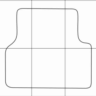 AUDI Q3 2011-- Лекала автоковриков, вектор
