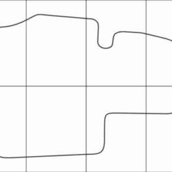 BMW Х3 F-25 2010-- Лекала автоковриков, векторные
