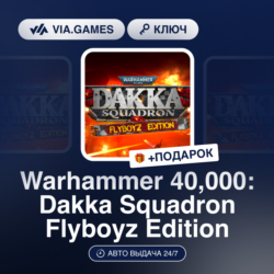 Warhammer 40,000: Dakka Squadron Flyboyz Edition (Steam Ключ) (Кроме РФ)   ПОДАРОК
