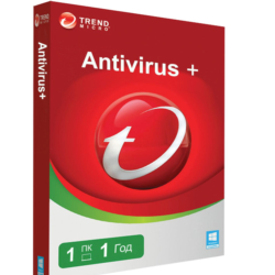 Trend Micro Antivirus  Security 1 ПК 1 Год