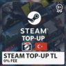 STEAM ПОПОЛНЯТЬ  USD Турция(%0 комиссия) 5-100 USD