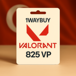 ТУРЦИЯ🔻ВАЛОРАНТ ПОИНТЫ 825 VP🔻Подарочная карта код