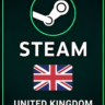 Steam Подарочная карта 5~30 GBP  (United KINGDOM)
