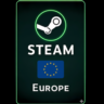 Steam Подарочная карта 5-10-15-25-30 € EUR  EUROPE