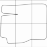 FORD FOCUS II 2004-2011 Лекала автоковриков, вектор