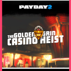 ❗PAYDAY 2 CRIMEWAVE EDITION The Golden Grin Casin XBOX