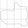 FORD TRANZIT 1996-2008 (2 mats) Лекала автоковриков