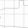 FORD TRANZIT 2008-- (3 mats) Лекала автоковриков