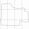 HONDA CR-V 2007-2012 Лекала автоковриков