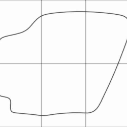 HONDA JAZZ 2004-2009 Лекала автоковриков