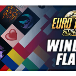 Euro Truck Simulator 2 - Window Flags DLC - STEAM RU