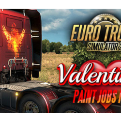Euro Truck Simulator 2 - Valentine&acute;s Paint Jobs Pack