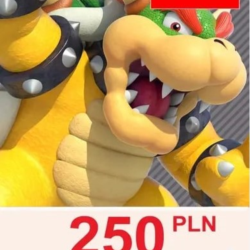 Карта Nintendo 250 Злотых Польша Официальный ключ