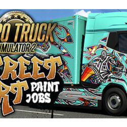 Euro Truck Simulator 2 - Street Art Paint Jobs Pack