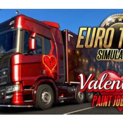 Euro Truck Simulator 2 - Valentine&acute;s Paint Jobs Pack