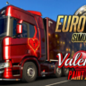 Euro Truck Simulator 2 - Valentine&acute;s Paint Jobs Pack